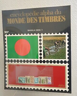 U.R.S.S Sous blister Lot de 4 Encyclopédies alpha du monde des timbres 