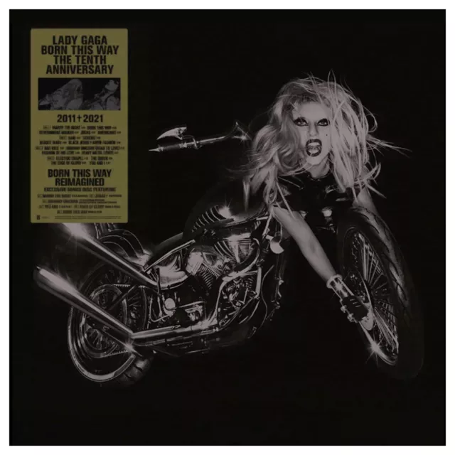 3xLP LADY GAGA - BORN THIS WAY THE TENTH ANNIVERSARY 2011-2021 / NEUF NEW VINYL