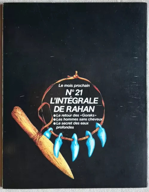 Rahan (Integrale Numero 20) Editions Vaillant 1985 Tbe 2