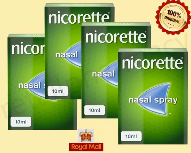Nicorette Nasali Spray 10ml -4 Confezioni Scadenza = 2025