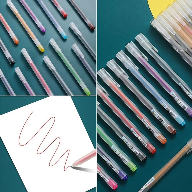 de couleur Stylo neutre Points clés Marqueurs Ensemble de stylos à surligneur