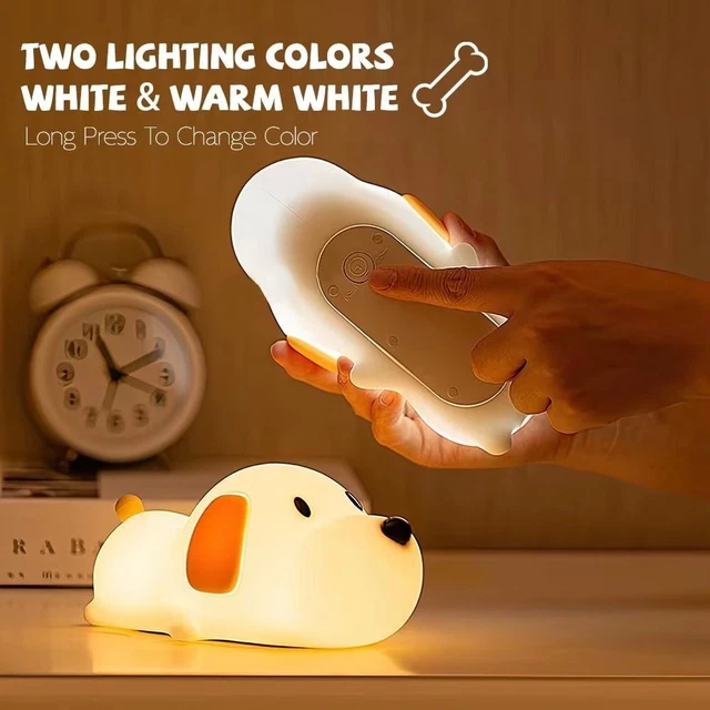 MINI LED NIGHT Lamp Rechargeable Nightlight Cute Desktop Decoration £14