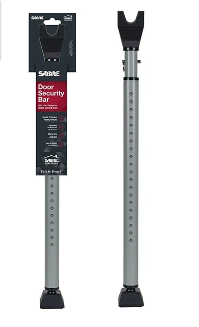 Door Security Bar Lock Entry Barricade Reinforcement Burglar Safety Lock Stopper