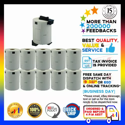 10+1 Rolls Compatible DK-11241 BROTHER Large Shipping Labels – 152mm x 102mm