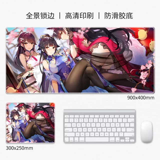 Azur Lane Anime Desk Keyboard Home Office Mouse Pad Cosplay Play Mat Gifts #43