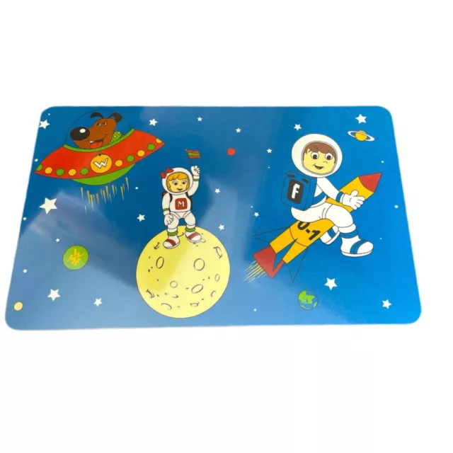 WMF Kinder Schneidebrett Frühstücksbrett Brettchen 23,5 X 14,5cm Astronauten