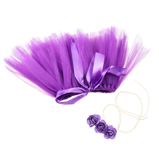 Costume viola bambina bambina bambina vintage balletto gonne danza bolle