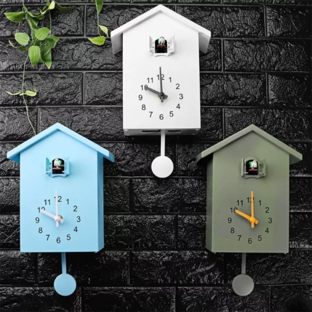 Cuckoo Clock Wall Clock Modern Bird Cuckoo Quartz Clock for Home Durable UK