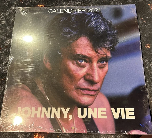 Calendrier 2026 Johnny Hallyday Format A3 Maxi - Avec Agenda De Poche Offert
