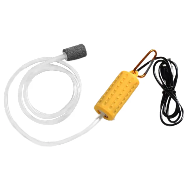Energy Saving Supplies Usb Mute Portable Mini Usb Aquarium Oxygen Air Pump Quiet