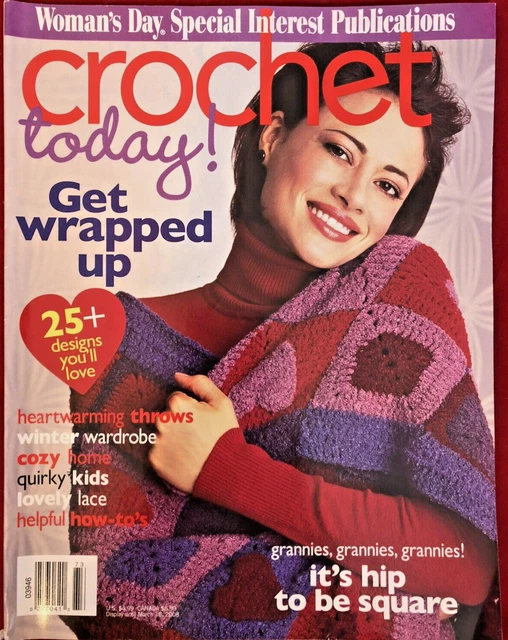 Crochet Today Magazine January 2008 vintage Yarn Patterns