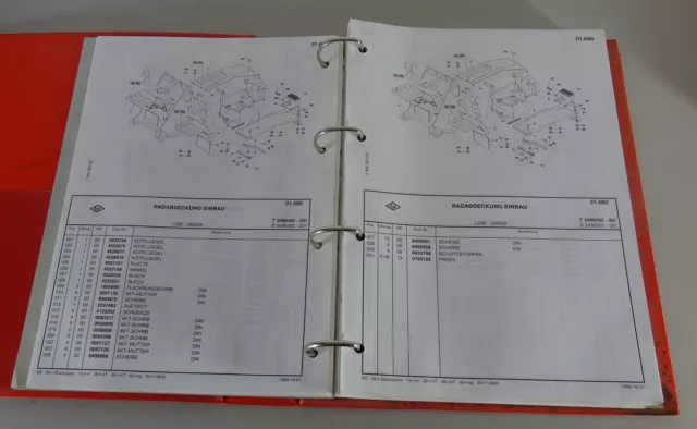 Mode D 'em Ploi / Catalogue des Pièces O&k Chargeur à Roues L 20 B Stand 1997 3