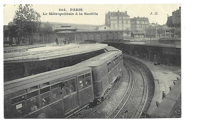 75  Paris  Le Metropolitain A La Bastille