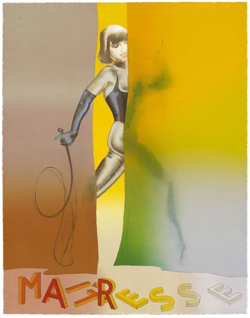Allen Jones, Maitresse Watercolour III, 2015/16, Grafik, Edition, Top Zustand