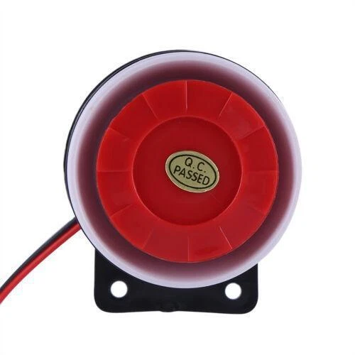 110dB 12V con cable mini sistema de alarma sirena de seguridad para el hogar bocina sonido fuerte interior