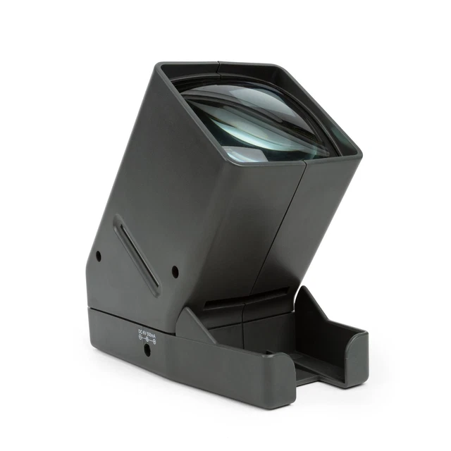 Visor de diapositivas SV-3 LED 3x aumento portátil diapositiva batería visor de mesa