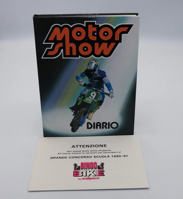 Motorshow diario con busta concorso 1990 - 1991 raro