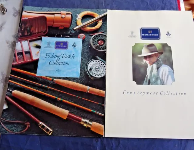 Vintage Hardy Advertising Fishing Catalogue Tackle Guide For 1989 + Countrywear