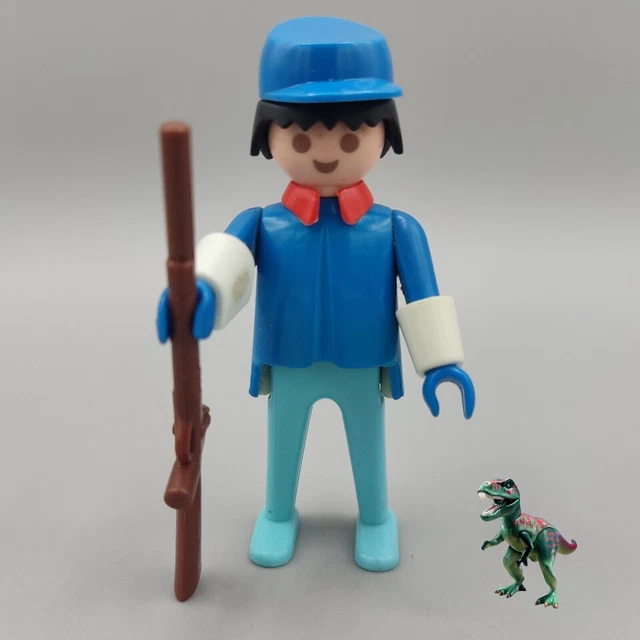 PLAYMOBIL Vintage: Chapeau Casquette Bleu Soldat Nordiste (03245) Per 3230 3242