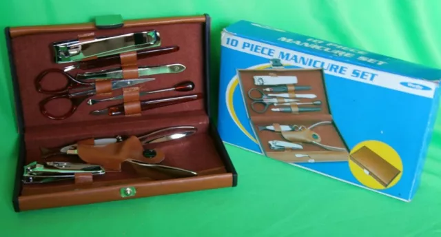 MANICURE SET  10pc. Travel Kit