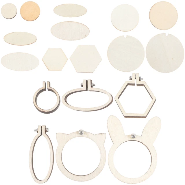 6 Pcs Stickringe Selber Machen Kreuzstichrahmen Zubehör Mode
