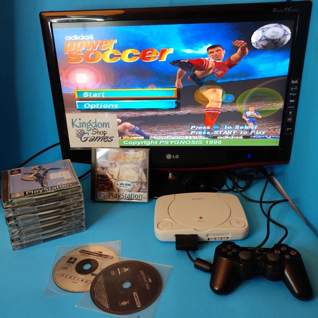 Lotto Console Ps One + 10 Giochi + Joystick + Memory card - Playstation 1 Sony