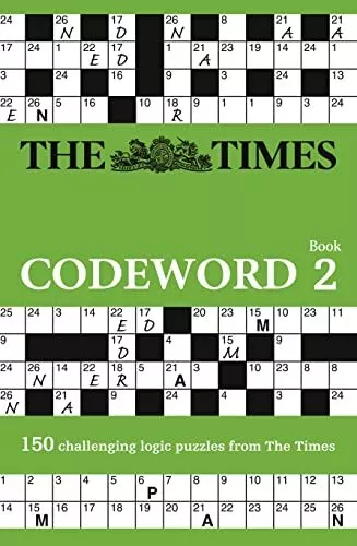 The Times Codeword 2: 150 cracking logic puzzles by Puzzler Media NEW