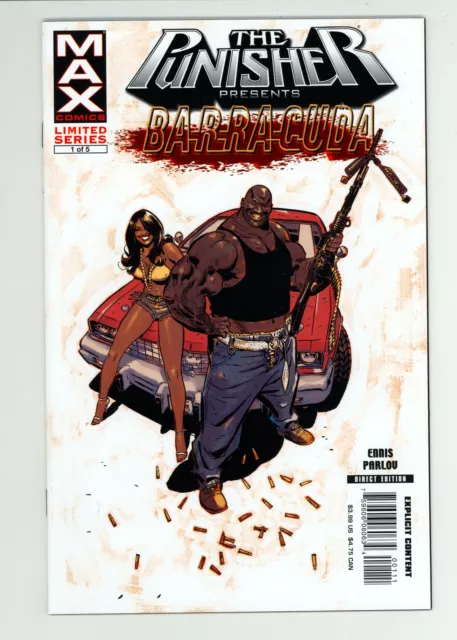 Punisher Presents: Barracuda Max (2007) #1 NM 9.4 Garth Ennis Story