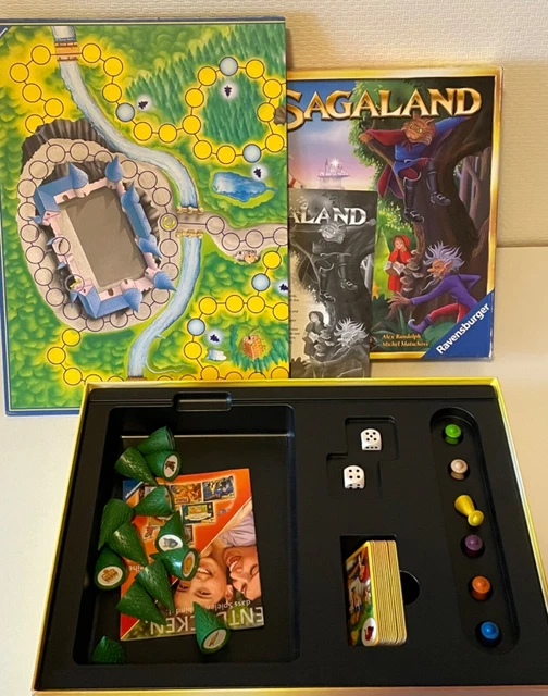 Ravensburger SAGALAND Brettspiel Märchen komplett