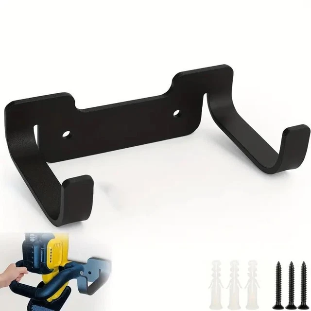 Wall Mounted Caulking Cartridge Holder - 11 Hole Steel Rack For Garage & Workshop Organization