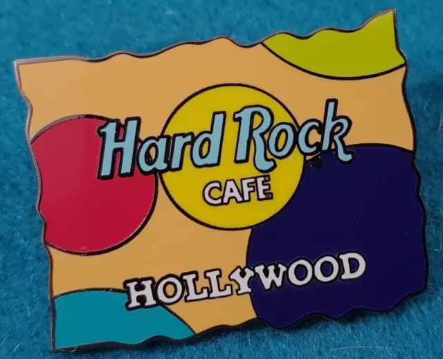 HOLLYWOOD ABSTRACT PUZZLE SET SERIES 2002 COLLECTOR CARD Hard Rock Cafe PIN LE