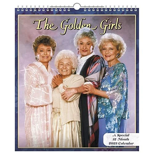 DAY DREAM CALENDARS 2023 Golden Girls Monthly Wall Calendar Special
