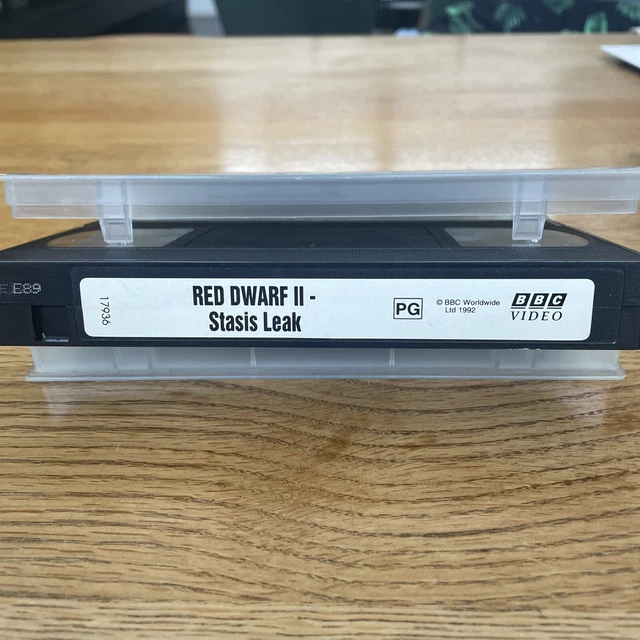RED DWARF II Stasis Leak 1991 & III Timeslides 1992 VHS BBC Rated PG