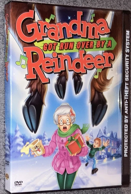 GRANDMA GOT RUN Over by a Reindeer DVD Dr Elmo Michelle Lee Christmas ...