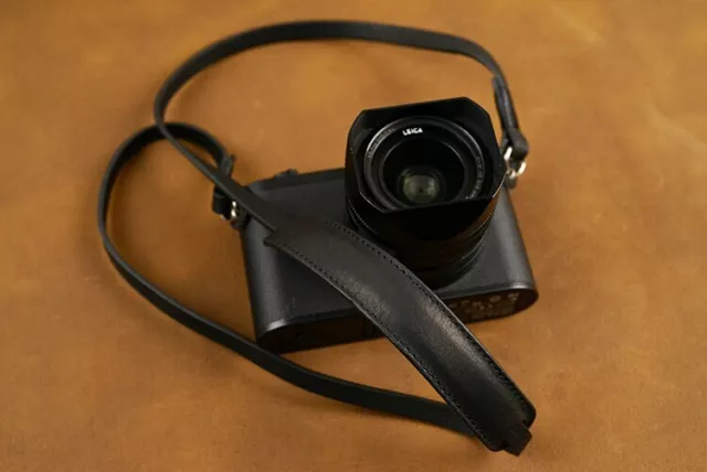 Genuine Leather Camera Strap Belt For Canon Nikon Sony Fujifilm Leica Pentax