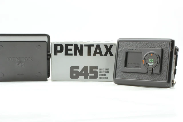 [Near MINT W/Box ] Pentax 645 120 Roll Film Back Holder For 645 N NII From JAPAN