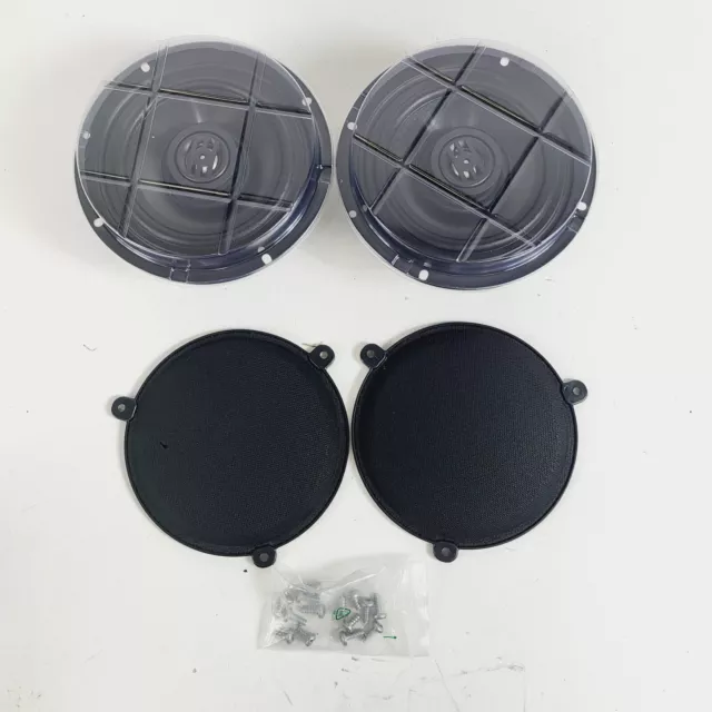 Harley OEM 14-23 Touring Front Fairing or Rear Tour Pak Speakers W/ Grills