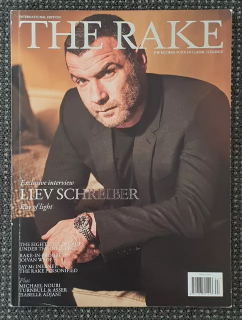 🔶️Rare Vintage 2019 The Rake Magazine Issue 63 Liev Schreiber