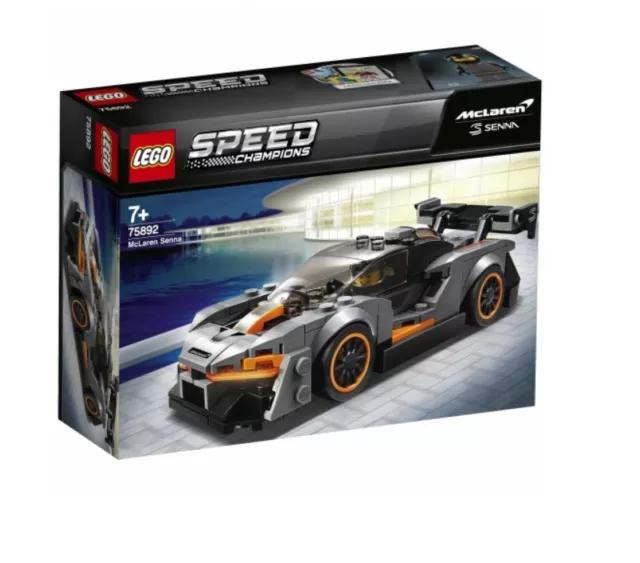 Nuevo Lego 75892 Speed Campeones Mclaren Senna (Nuevo/en el embalaje original)