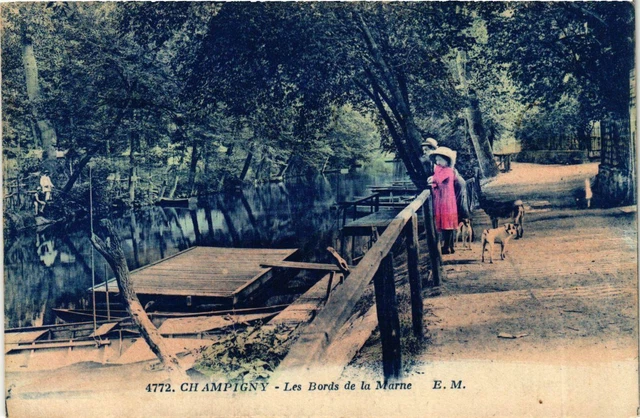 CPA Les Bords de la MARNE - CHAMPIGNY (983227)