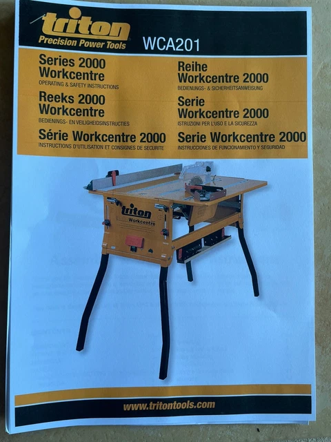 TRITON WORKCENTRE PROJECT Book - ORIGINAL and VERY RARE! $60.00