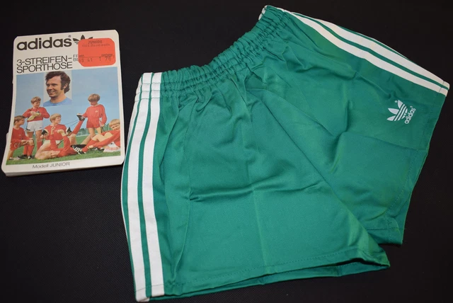 Pantaloncini Adidas Beckenbauer pantaloni junior pant vintage deadstock 128 140 164 176 NUOVI Pantaloncini Adidas Beckenbauer pantaloni junior pant vintage deadstock 128 140 164 176 NUOVI