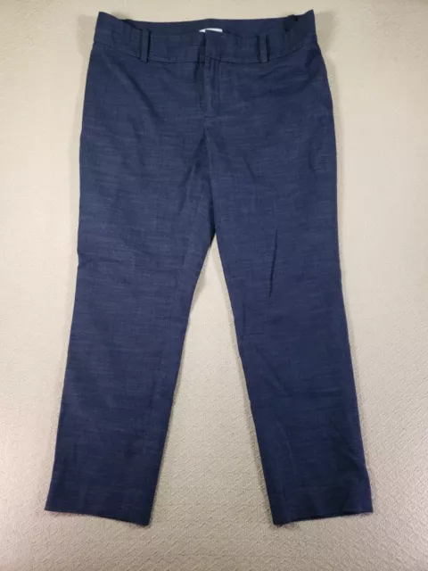 Calvin Klein  Pants Womens 12 Blue Straight Leg Mid Rise Outdoor Dress Pants