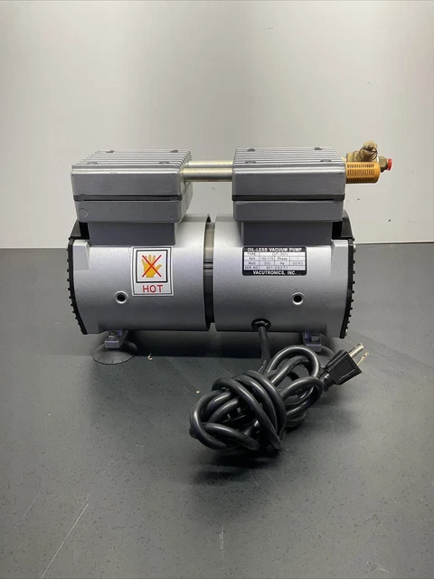 Vacutronics Oil-Less Vacuum Pump, 200-240V 300W 50/60Hz Dp-90V.            F-3