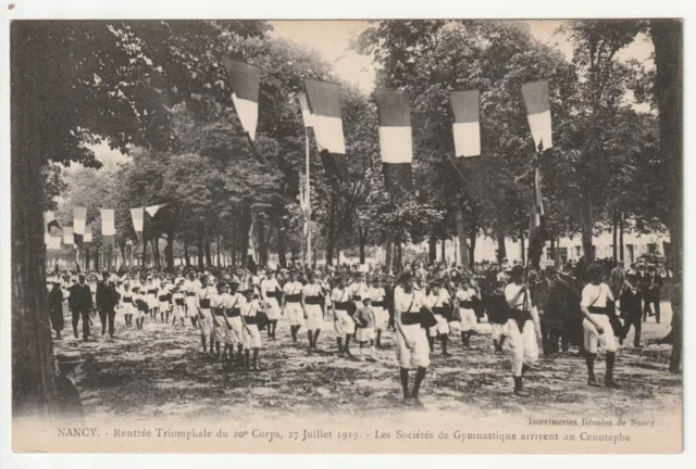NANCY - CPA 54 - Vie Militaire - Rentrée du 20eme Corps d' Armée Juillet 1919 18