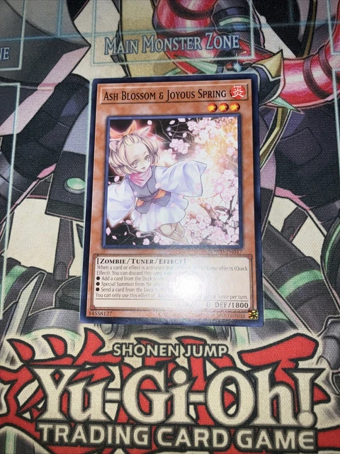 1st Edition Secret Rare Ash Blossom & Joyous Spring Ash Blossom & Joyous  Spring - 1st Edition Secret Rare RA01-EN008 Yu-Gi-Oh Card Rose Fairy Yugioh