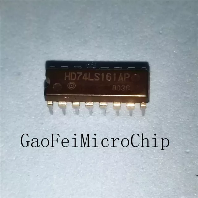 10Pcs  Hd74Ls161Ap  74Ls161Ap  Hd74Ls161  74Ls161  Sn74Ls161An  Dip-16  Ic Chip