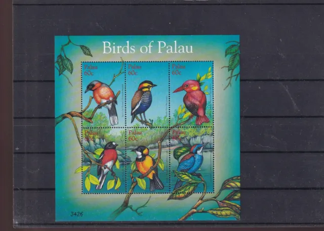 3328/ Palau ** Mnh Block Vogel Fauna