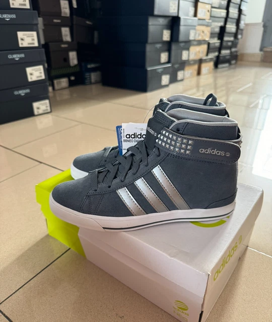 SNEAKER ADIDAS DONNA Prajna Low Trainer Uk 8 Eu 42 Us 9 5 Lite Use Argento Marino EUR 47 73 PicClick IT