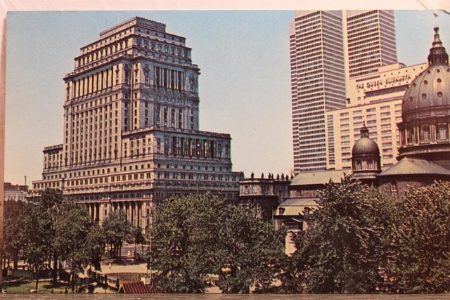 Canada Quebec Montreal Le Square Dominion Postcard Old Vintage Card View Post PC